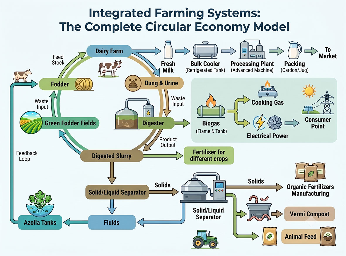 CALF Integrated Farming Model